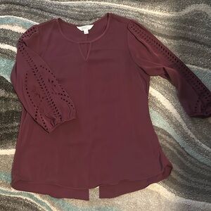 Market & Spruce 3/4 Sleeve Top L